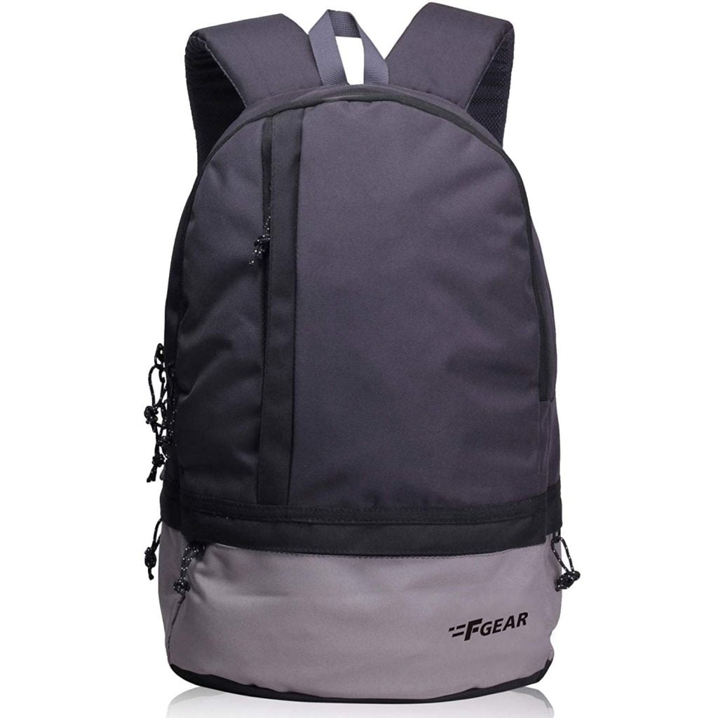 F Gear Burner GB 26 Ltrs Dark Grey Casual Laptop Stylish Backpack