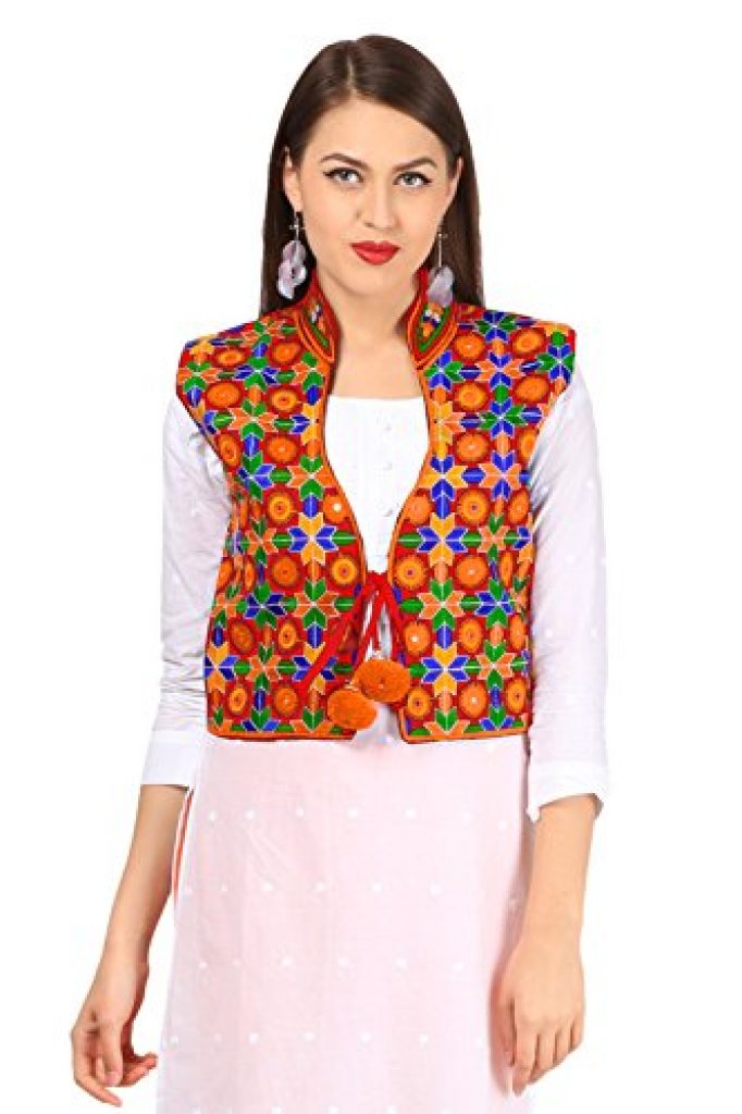 cotton ethnic jackets for womens