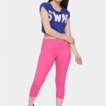 cotton 3/4 pants for ladies