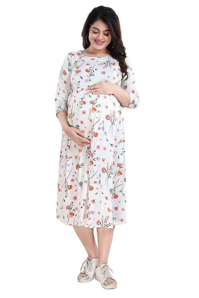 Top 10 Maternity Photoshoot Dresses 17