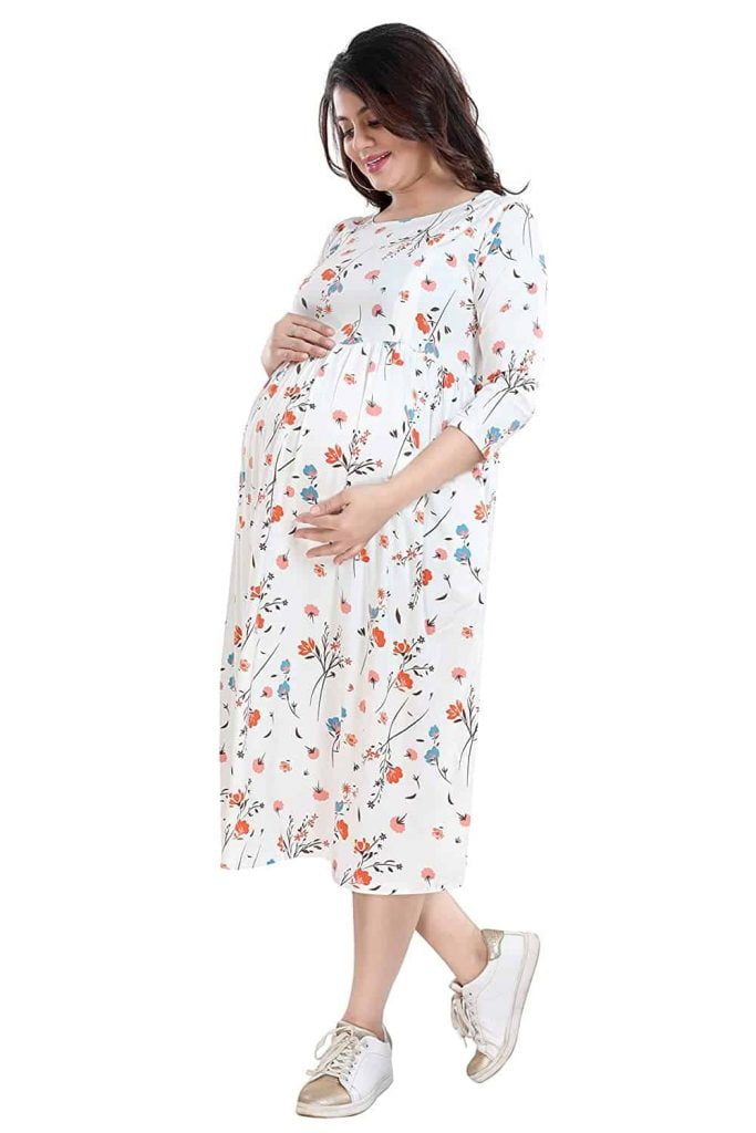 Top 10 Maternity Photoshoot Dresses 18