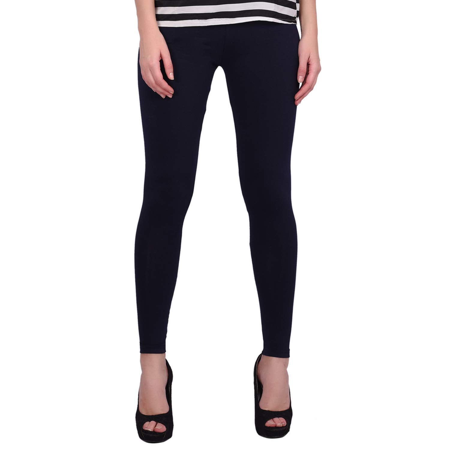 Plain Lux Lyra Ankle Length Leggings, Size: Free Size-sonthuy.vn