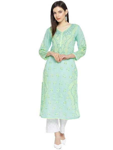 Chikankari Kurta with Palazzo 2