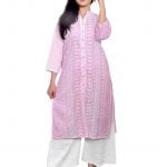 chikankari kurti with palazzo