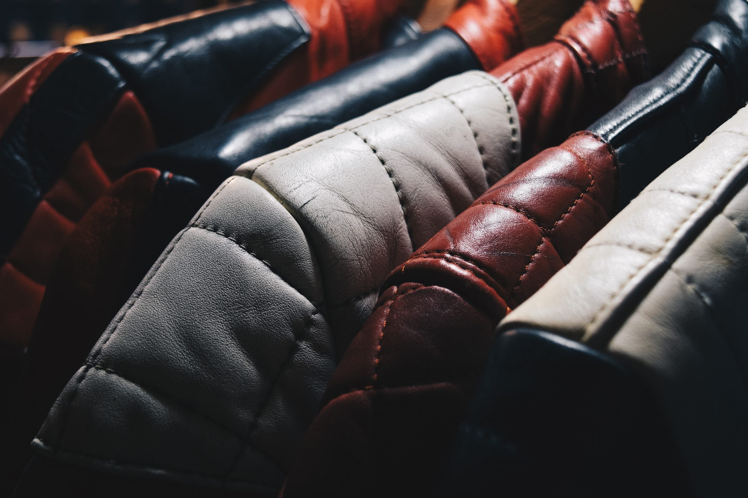 Men’s Designer Leather Bomber Jacket Sale 43