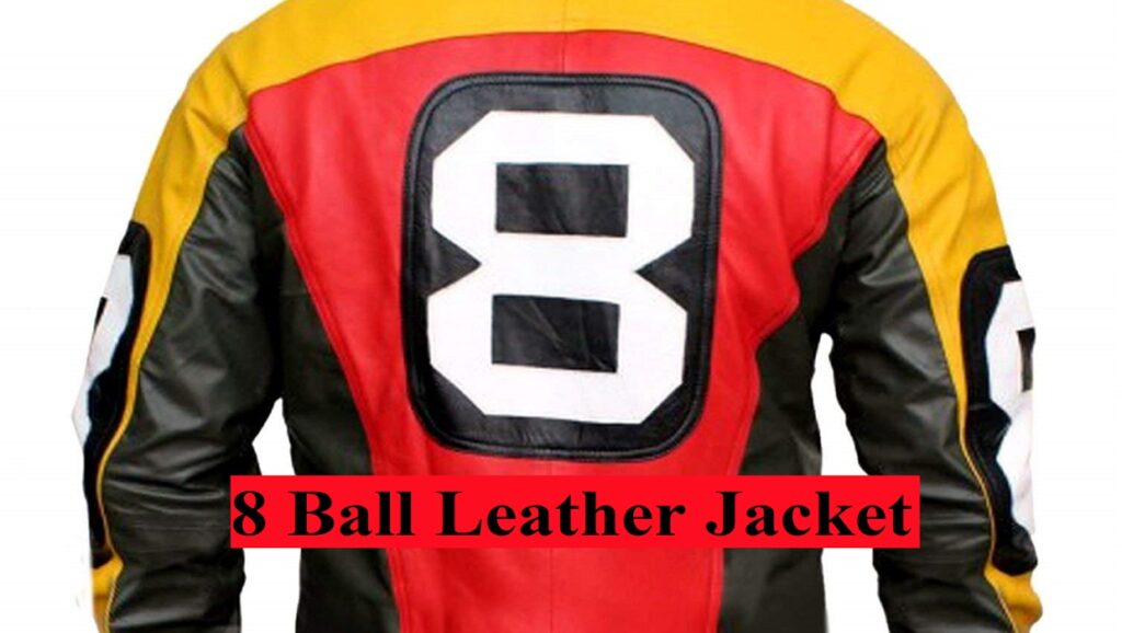 8 ball leather jacket